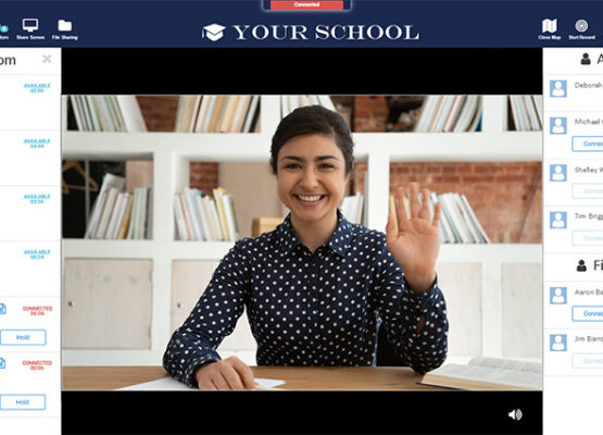 Video Call Center for Student Services by Compunetix